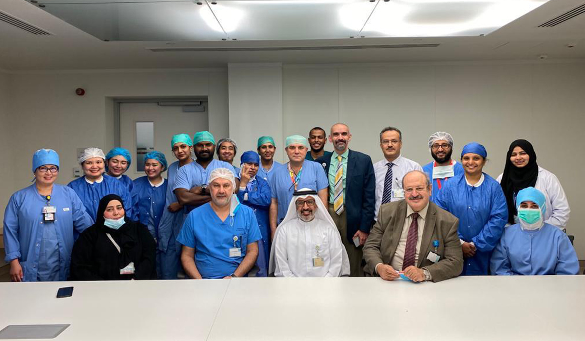 Hamad Hospital performs kidney transplant from brain-deceased child to adult patient